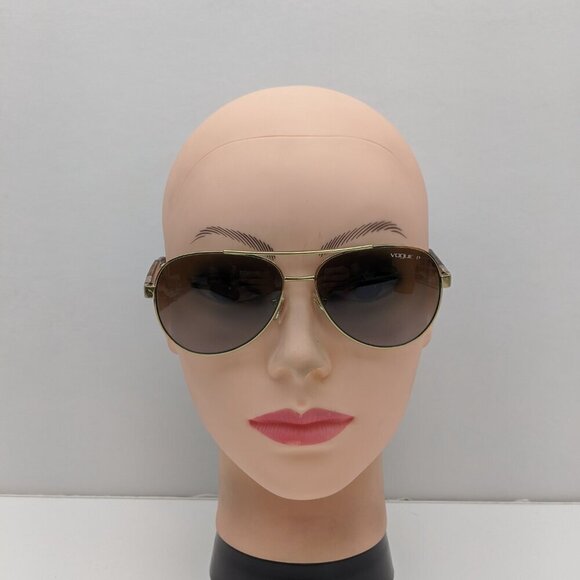 🕶️ Vogue VO3997-S 848/T5 Polarized Aviator Sunglasses 58/14-135 / ALH505🕶️ - Picture 7 of 8